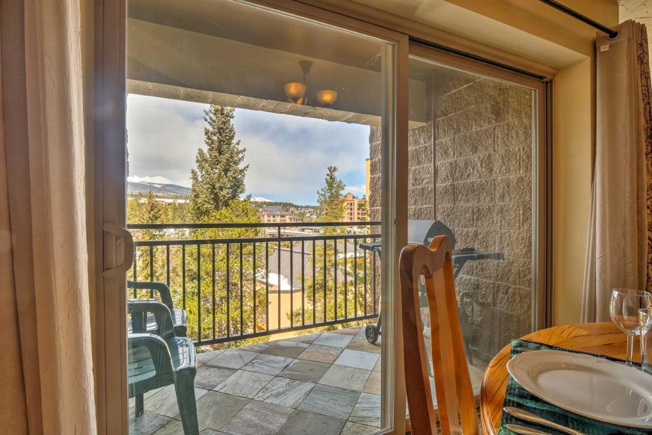 Cozy Ski-Inandski-Out Breckenridge Condo Mtn Views! Exterior photo
