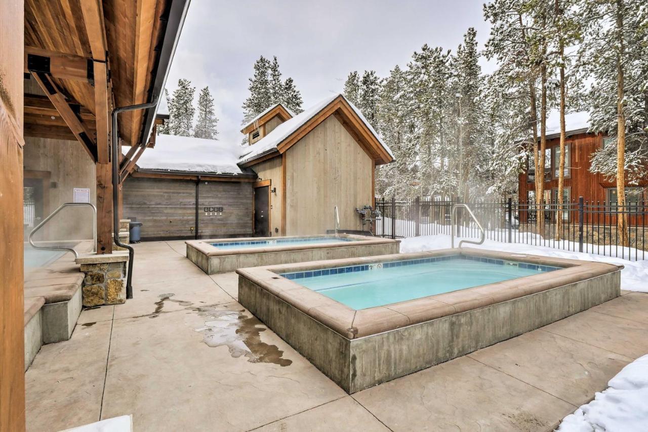 Cozy Ski-Inandski-Out Breckenridge Condo Mtn Views! Exterior photo