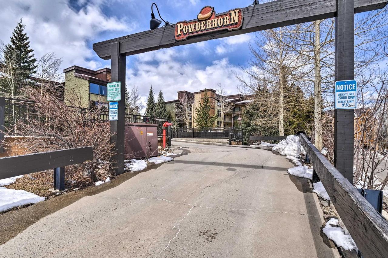 Cozy Ski-Inandski-Out Breckenridge Condo Mtn Views! Exterior photo